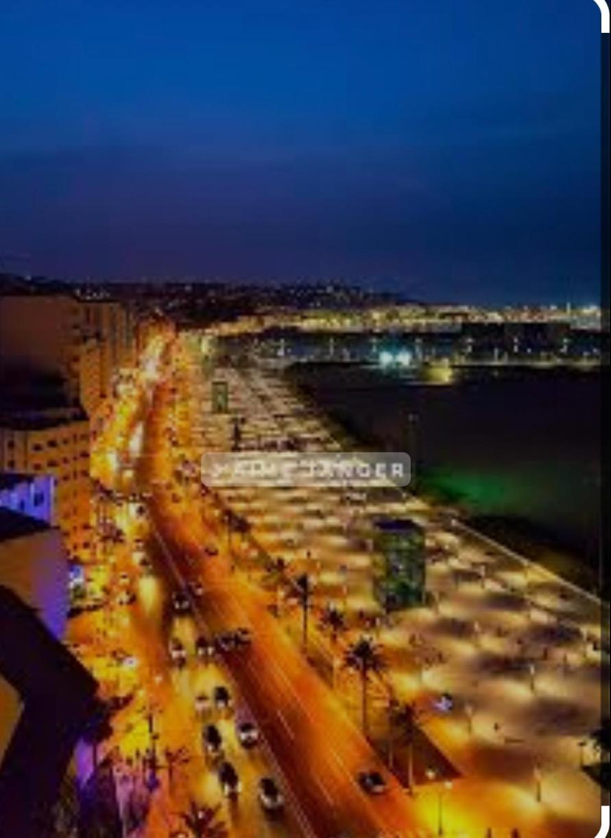 Appartement Centre 600M Plage Tanger Exterior foto